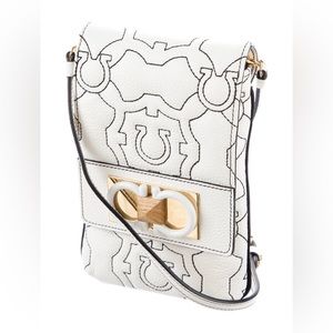 SALVATORE FERRAGAMO Leather Crossbody Bag